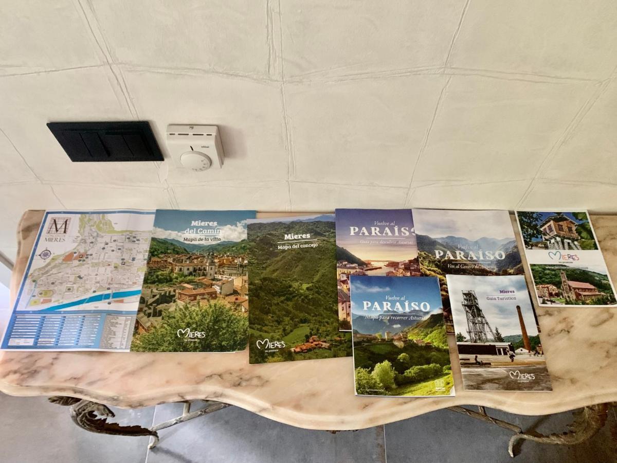 Casa Rural En Santa Cruz-Mieres Bustiello  Bagian luar foto